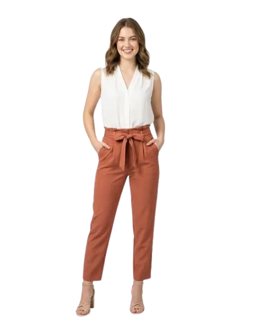 Paperbag Waist Pants